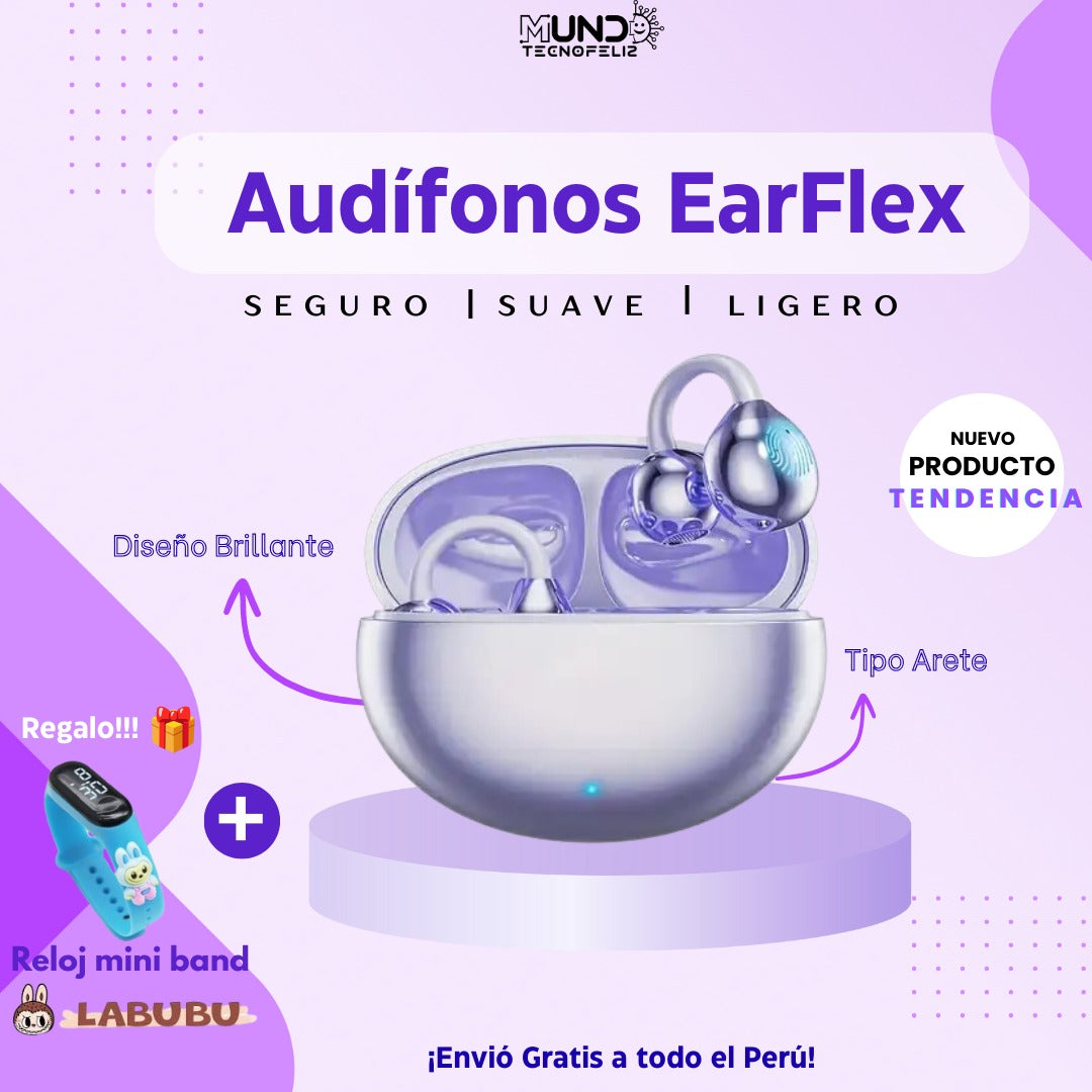 Audifonos EarFlex 🎵🤩🎧