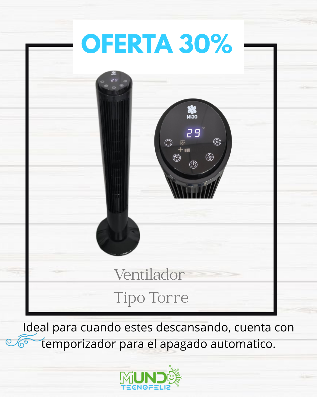 Ventilador Tipo Torre