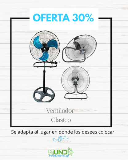 Ventilador Clásico 3 en 1