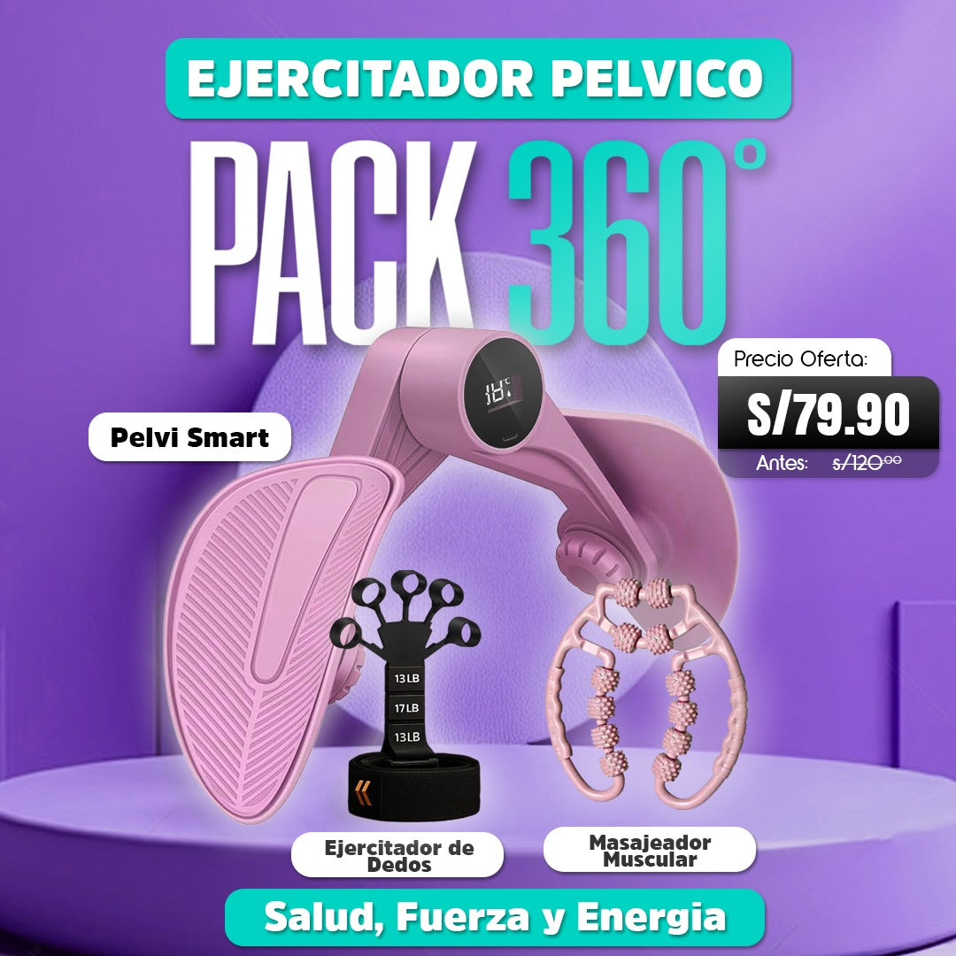 EJERCITADOR PELVICO  PACK 360º